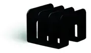 Durable Eco Catalogue/Magazine Stand Storage Organiser Home/Office Shelf Black