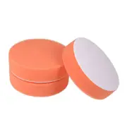 4" Buffing Sponge Pads, Drill Polishing Buffer Pad Disc, Hook and Loop Back 3pcs