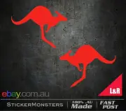 AUSTRALIA ARMY Kangaroo Sticker Decal Car Van Truck Ozie Straya 4X4 Matched SKIP
