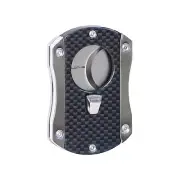 Lotus Deception Cigar Cutter Chrome Twin Blade Compact Metal Housing Cut403CF