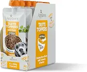 Applaws Taste Toppers 100% Natural Wet Dog Food Chicken Bone Broth with Turmeric & Parsley 200g (Pack of 6), Limited Ingredients Pet Food