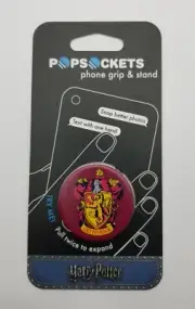 Harry Potter Gryffindor PopSocket Grip NEW