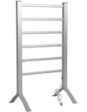[Lenoxx] Standing Heated Towel Vertical Rack in Silver
