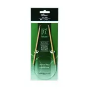 Clover "Takumi" Bamboo Fixed Circular Knitting Needles - 60cm (24")