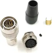 Hir-se Connector HR 10A 4 6 10 12 Pin Male Pl-UG Female Soc-ket HR10A Electrical Plug ZO-M C-D Bas-er G-GE Camera Connector(10 Pin)