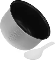 [IMIKEYA] Rice Cooker Inner Pot Replacement Non Stick Electric Cooker Liner Cooking Container for Rice Soup and Cake Compatible with Various Rice Cookers