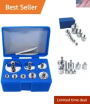 Calibration Weight Set 1000g with Case and Tweezers for Digital Scale, Gram S...