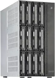 TERRAMASTER T12-423 12Bay NAS Storage - High Performance NAS for SMB with N5095 QuadCore CPU 8GB DDR4 Memory, 2.5GbE Ports x 2, Network Storage Server, Diskless