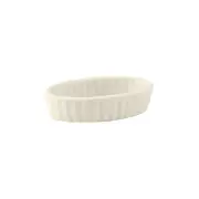 Tuxton China Inc DuraTux 3 oz. Eggshell Ceramic Crème Brule Dish - 2 Doz