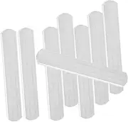 SUPVOX 8pcs Fitness Weight-Bearing Steel Running Weight Bar for Exercise Adjustable
