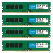 Crucial 32GB 4x 8GB DDR4 2400MHz PC4-19200 Desktop UDIMM Memory RAM CT8G4DFD824A