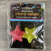 Electric Party Light-Up Earrings Halloween Costume Accessories Cosplay Dress Up