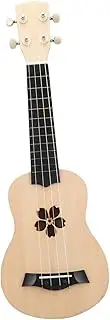 Totority 's Ukulele Toy 21'' Diy Handmade Boys and Girls Ukulele Unfinished Kit for Hand Painting for Toddlers
