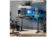Eureka Ergonomic Studio Electric Standing Desk With Keyboard Tray