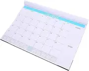 SHOWERORO Wall Hanging Calendar Time Planning Calendar Work Schedule Calendar Year Calendar Planner 2024-2025 Wall Calender Decorative Calendar Planner Flip Calendar Shift Planner Blue Paper