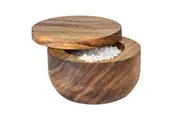 Salt Pig 'Acacia Wood'