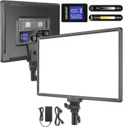 Neewer Ultra-Slim LED Video Light, 40W 3200K-5600K CRI95+ Dimmable Bi-Color LED