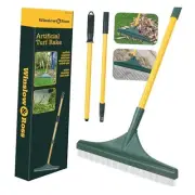 Adjustable Rake for Leaves, Hand Telescopic Leaf rake, 3 Sections 63 in Extra