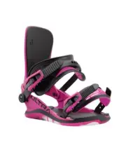 Union Ultra Women's Snowboard Bindings, Hot Pink, Large MY25