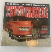 THUNDERBIRDS OFFICIAL 1998 CALENDAR Gerry Anderson FAB 1 NEW Sealed Vtg Retro