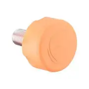 Chaya Cherry Bomb Toe Stops Flat - Orange NEW FREE SHIPPING