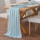 Elegant Table Runner Sheer Tulle for Wedding Bridal Shower Party Dining