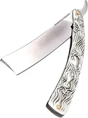 DECORNIJIA Safe and Comfortable Manual Beard Razor Old Style Shaving Tool for Men's Hair Cutting Random Style
