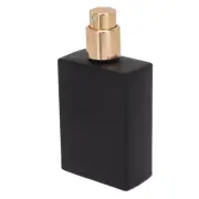 2pcs Glass Spray Perfume Bottle Leakproof Gloden Atomizing Nozzle Perfume Bo WPD