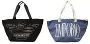 EMPORIO ARMANI beach bag by hand or shoulder article 231784 2R914 BAG BEACHWEAR