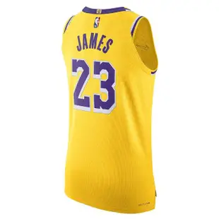 【NIKE 耐吉】背心 男款 運動 球衣 NBA 洛杉磯湖人隊 LAL MNK DFADV ATH JSY ICN 22 黃 DM6028-731