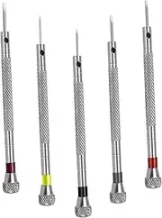 IWOWHERO Mini Watch Screw Driver Small Screwdriver Set Watchmaker Tools Flat Head Screwdriver Tool