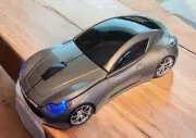 2.4GHz Wireless Mouse Cool 3D Sport Car Ergonomic Optical Mouse W Batteries Nice