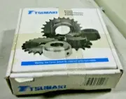 Tsubaki 40P20 Roller Chain Sprocket 20 Teeth #20 ANSI, 1/2" Pitch, Single Strand