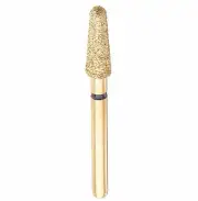 Premium Gold Plated Diamond-Round End Taper-G855/025M (GD3)-Medium pk of 5