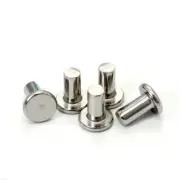 50Pcs M2x(3-10mm) Stainless steel rivets flat head solid percussion rivet GB109