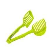 2pc Plastic Potato Slicer Tomato Cutter Tool Shreadders Fruits Lemon Cutting Holder Kitchen Accessories