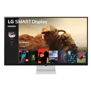 LG 43SQ700S-W 43" 4K UHD IPS USB-C 65W Smart Monitor with webOS