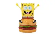 SpongeBob SquarePants On Hamburger Resin Statue Action Figure Display 21cm