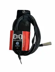 Hosa STX-120M Balanced Interconnect, 1/4 in TRS to XLR3M, 20 ft
