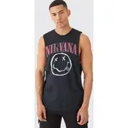 Mens Black Nirvana License vest