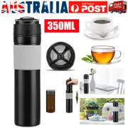 350mL Handheld Coffee Maker Press Bottle Cup Espressos Machine Camping Travel AU