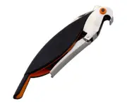 Parrot Shape Corkscrew Wine Opener - Black