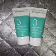 Proactiv Clean Step 3 Acne Clearing Hydrator - 1 oz Lot Of 2