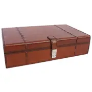Leatherkart Leather Jewellery Box - Tan