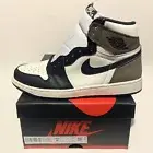 Jordan 1 Retro High Dark Mocha Men Size 8.5 New 555088-105 EU 42 / CM 26.5