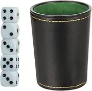 Ronyme Professional Dice Cup Set with 5 Dice Dice Shaker Quiet
