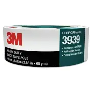 Heavy-Duty Silver Duct Tape 3939, 24 mm x 54.8 m x 9.0 mil, Silver 3M 3M™