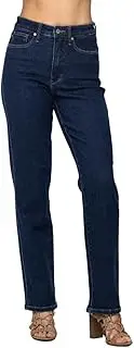 [Judy Blue] High Waist Tummy Control Classic Straight Jeans