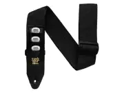 Polypro Pickholder Guitar Strap/Bass Strap - Black