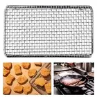 Fried Food Draining Rack Rectangular Air Fryer Rack Grill Rack Nonstick Multi